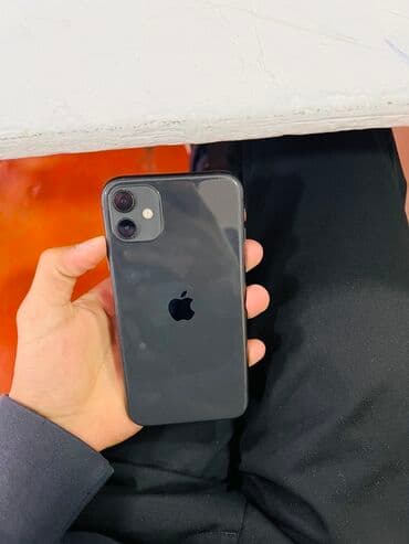 IPhone 11, Черный, Защитное стекло
