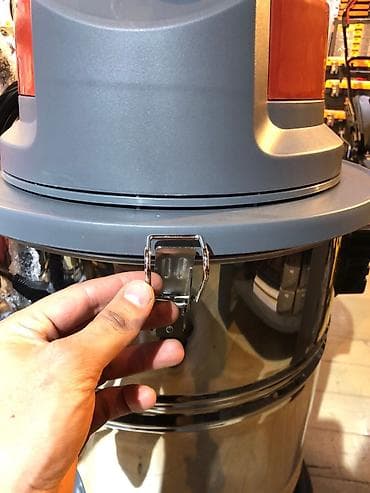 пылесос с водяным фильтром: Промышленный пылесос для сухой/влажной уборки - Корпус: нержавеющая — 4