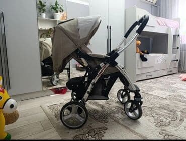 прогулочная коляска йо йо: Коляска, цвет - Коричневый — 1