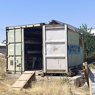 гараш: Контейнер 20 т . часть утеплённый электрика проведён,можно — 1