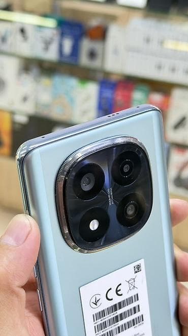 ми 17 про макс: Redmi, Redmi Note 14 Pro Plus, 256 ГБ, цвет - Голубой — 2