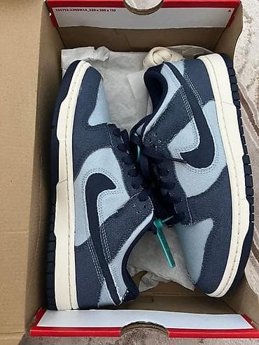 найки данки: Кроссовки, 40.5, Nike, Новый, цвет - Голубой, Платная доставка, Самовывоз — 6
