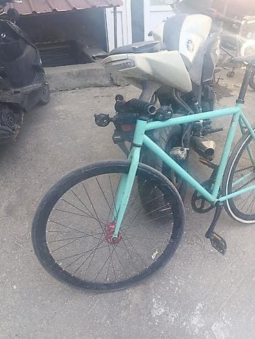 фиксы велики: Фикс‑байк (single speed) без тормозов iron - Рама: стальная — 5