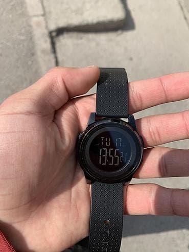 Башка аксессуарлар: Цифровые наручные часы SKMEI 1502 - Классический круглый корпус — 4