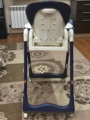 magic stick: Стульчик для кормления, Б/у, Другой бренд, Пластик, Другой вид, цвет - Синий, Самовывоз — 4