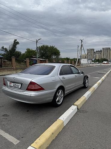 Унаа: Mercedes-Benz S-Class: 2000 г., Автомат, Бензин, Седан — 2