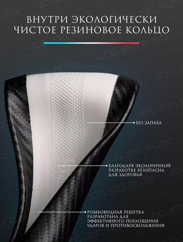 набор ключей в чемодане цена: Экокожа Чехол на руль, цвет - Черный, Новый, Самовывоз, Платная доставка — 4