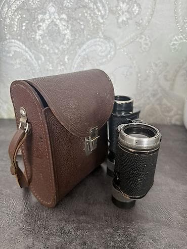 Бинокль БПП 8×30 (короткая база) с кожаным футляром - Классическая at lalafo.kg Бинокль БПП 8×30 (короткая база) с кожаным футляром - Классическая