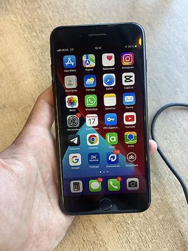 айфон 7 с: IPhone 7 Plus, Б/у, 128 ГБ, Черный, 100 % — 3