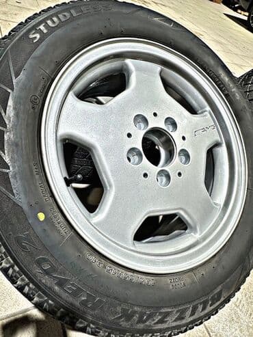 диски опель зафира: Литые Диски R 15 AMG, Комплект, отверстий - 5, Б/у — 5