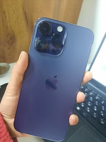 продать смарт часы: IPhone 14 Pro Max, Б/у, 128 ГБ, Deep Purple, 81 % — 2