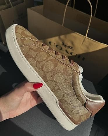 nike react: Мужские кроссовки, 40, 41, 42, Coach, Новый, цвет - Бежевый — 2