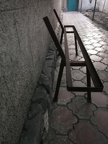 Терезелер жана комплектөөчүлөр: Отургуч Металл, Жөлөнгүчү менен — 2