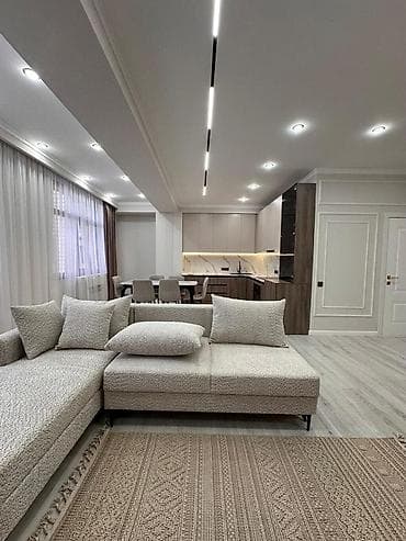 Квартиры: 3 комнаты, 80 м², Вефа ТЦ Элитка, 9 этаж, Дизайнерский ремонт — 4