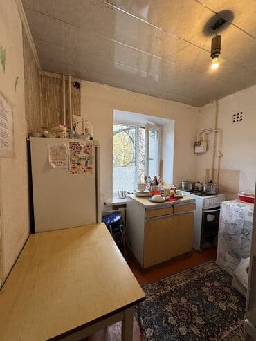 обмен квартиру на дом бишкек: 2 комнаты, 40 м², Хрущевка, 2 этаж, Старый ремонт — 5