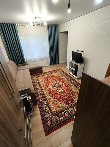сдаю комнату аламедин 1: 1 комната, 38 м², Аламедин-1 мкр 105 серия, 1 этаж, Евроремонт — 3