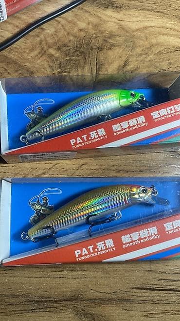 бу чехол: Воблеры BKUMA “PAT Tungsten Dead Fly” - Тип: минноу — 4