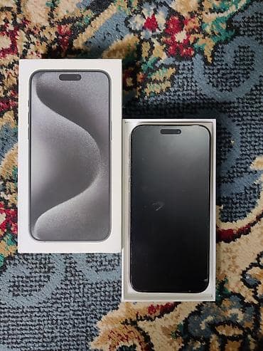 zte axon: IPhone 15 Pro Max, Б/у, 256 ГБ, Natural Titanium, Коробка, 86 % — 1