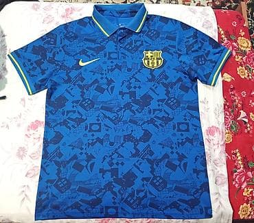 Эркектердин футболкасы, M, Nike, Жаңы, түсү - Көк, Өзү алып кетүү