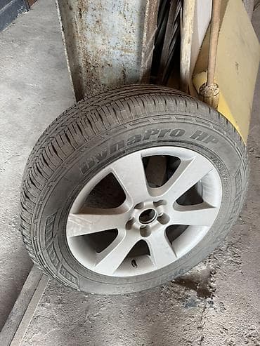 Шины и диски: Колеса в сборе 235 / 60 / R 18, Всесезонная, 1 шт, Внедорожные (АТ/МТ), Литые — 1