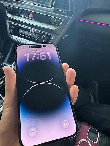 купить айфон 14: IPhone 14 Pro Max, 256 ГБ, Черный, Чехол, 84 % — 1