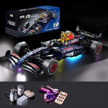 🏎️ Конструктор болида F1! 📦 Деталей: 1390+ 👦 Рекомендуемый возраст