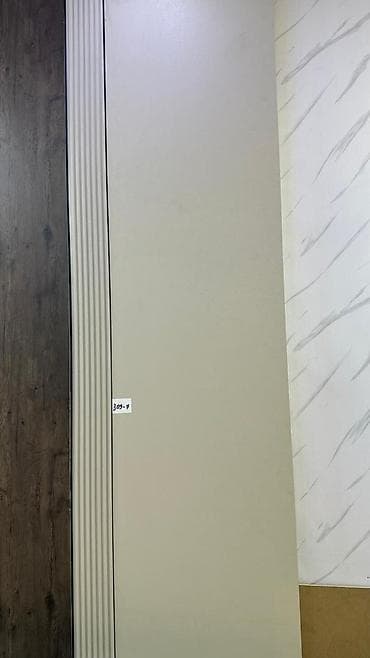 Панель ПВХ для стен, однотонная матовая, цвет светло-серый (на