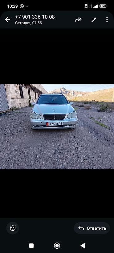 mir muz: Mercedes-Benz C-Class: 2003 г., Автомат, Бензин, Универсал — 3