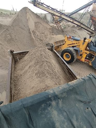 Песок, Ивановский карьер, Камаз, Зил