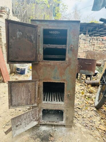 продам буржуйку: Твердотопливный котёл Б/у, Для дома, Тип управления: Механический — 4