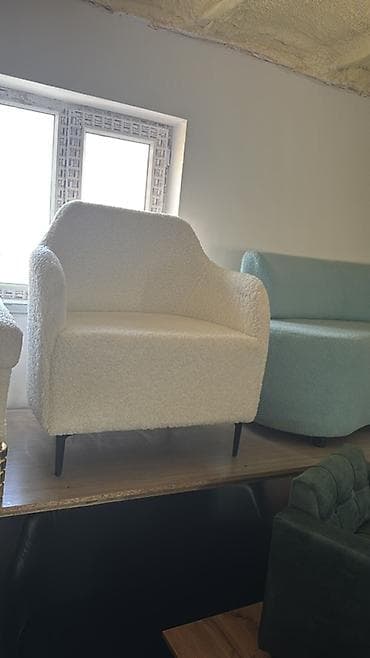 кофейные: Комплект мягкой мебели, цвет - Желтый — 4