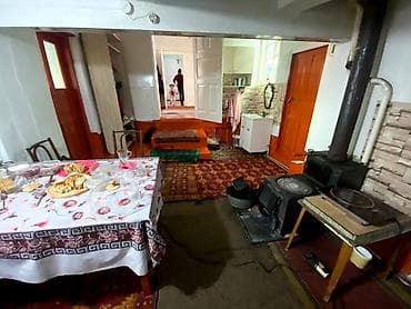 финский дом: Продаётся дом с печным отоплением и просторной планировкой. Основные — 1