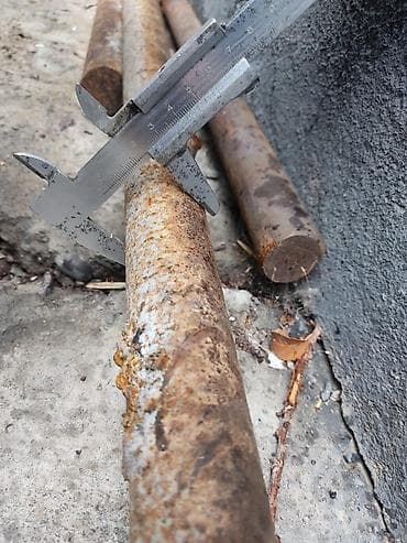 точный сварка: Круглый металлический прут, Сталь, Диаметр: 36 мм — 1