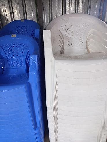 Швейные стулья: Пластиковый стул, Новый, Самовывоз, цвет - Красный — 2