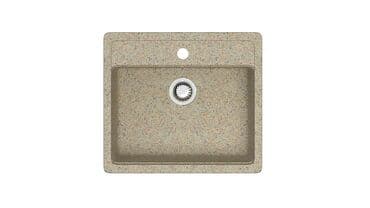 кухонные столешницы цена: Кухонная мойка Glanz Джеки J009 Standart Кухонная мойка из литого — 7