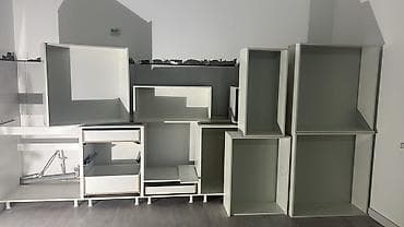 small table: Кухонный гарнитур, цвет - Белый — 2