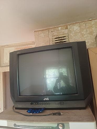Телевизоры: Телевизор JVC (кинескопный, CRT) - Диагональ экрана примерно 21–25" — 1