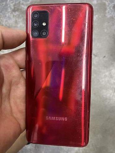 sd disk: Samsung Galaxy A51, цвет - Красный, 2 SIM — 3