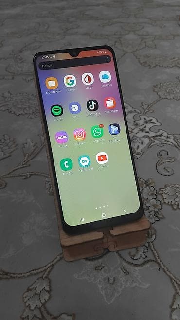Samsung Galaxy A51, Колдонулган, 128 ГБ, түсү - Кара, 2 SIM