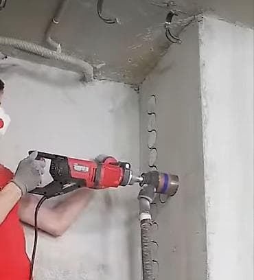 электрики на дом: Алмазное бурение и резка бетона Чистый без грияз Профессиональные — 4