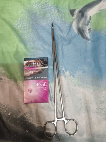 Глюкометрлер: Продаю медицинские шипцы для захвата Pilling 50-5406 Jackson Alligator — 5