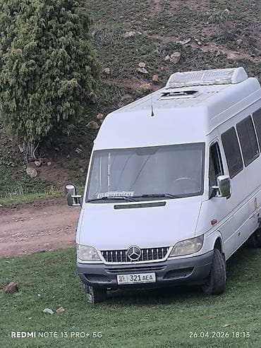 высокая крыша: Mercedes-Benz Спринтер: 2003 г., 2.7 л, Бус — 1