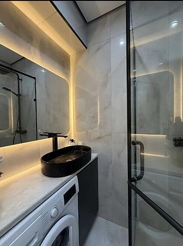 район баят: 2 комнаты, 55 м², Элитка, 4 этаж, Евроремонт — 3