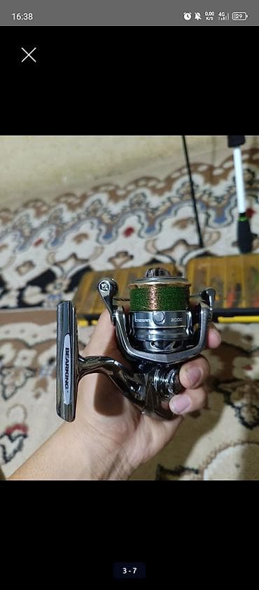 рыболовный набор: Спиннинговый комплект для микроджига цена за весь комплект 6000 — 3