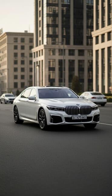 шины на спецтехники: BMW 750: 2022 г., 4.4 л, Автомат, Бензиновая, Седан — 1