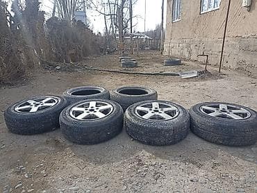 диски для мазда: Колеса в сборе R 15, Всесезонная, Б/у, Легковые, Литые, отверстий - 5 — 1