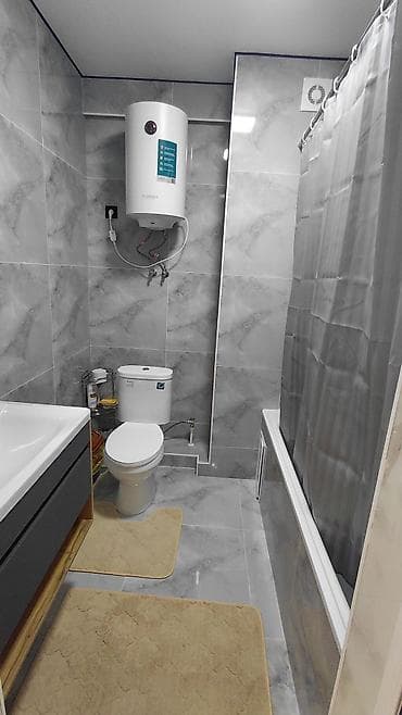 osh flat: 1 комната, 45 м², Пишпек 6 этаж, Свежий ремонт — 9