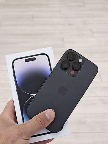960 8gb: IPhone 14 Pro, Б/у, 256 ГБ, Черный, Коробка, 79 % — 1