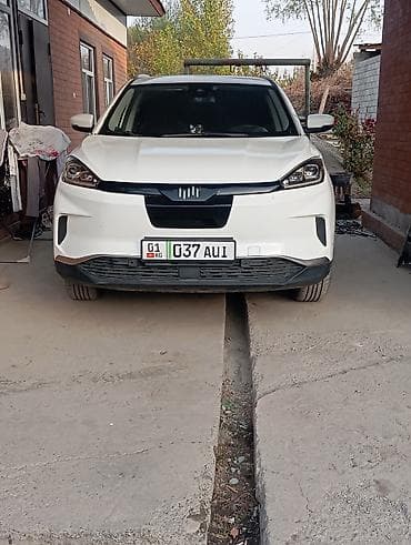 антена на бампер: Электромобиль кроссовер (белый) - Кузов: компактный кроссовер, 5 — 2