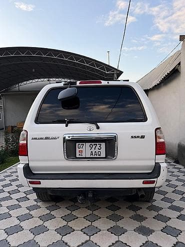 тойота п: Toyota Hilux Surf: 2000 г., 2.7 л, Автомат, Бензин, Внедорожник — 8